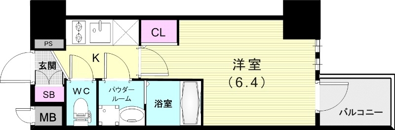 15階の間取り図