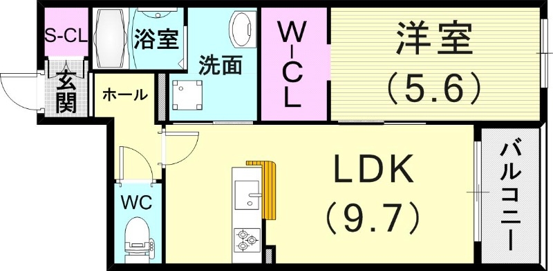 3階の間取り図