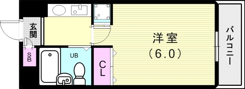 4階の間取り図