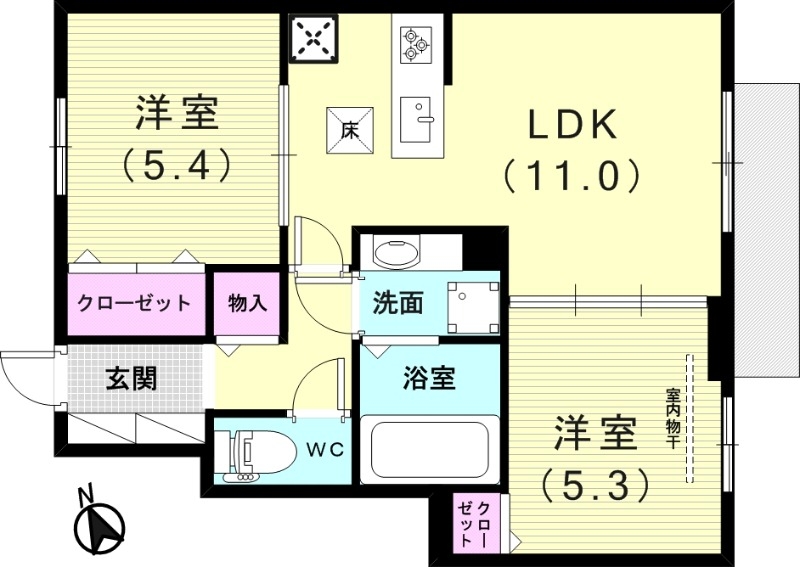 間取図
