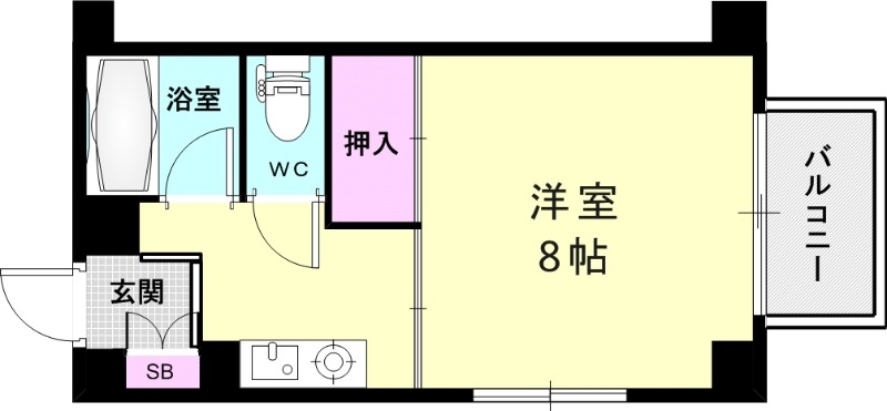 3階の間取り図