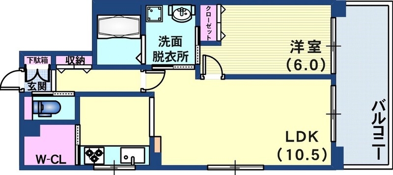 10階の間取り図