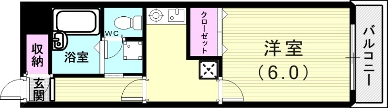 7階の間取り図