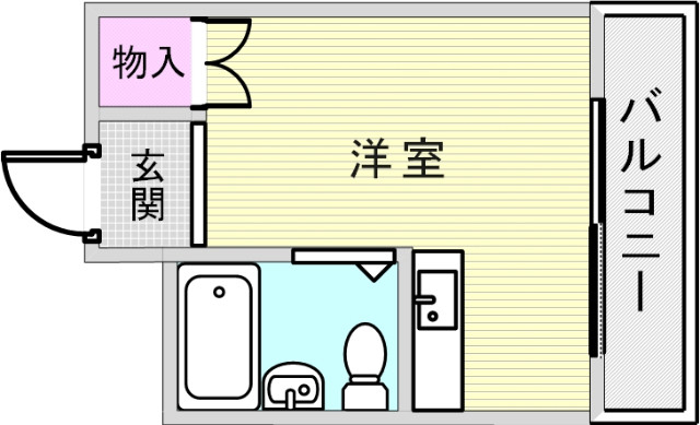 2階の間取り図