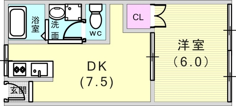 広いお部屋ですね。