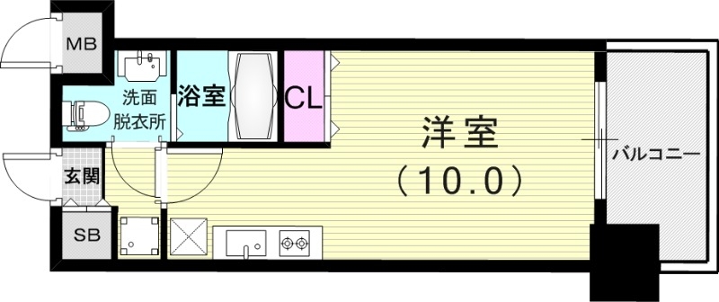 3階の間取り図