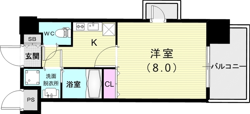 3階の間取り図