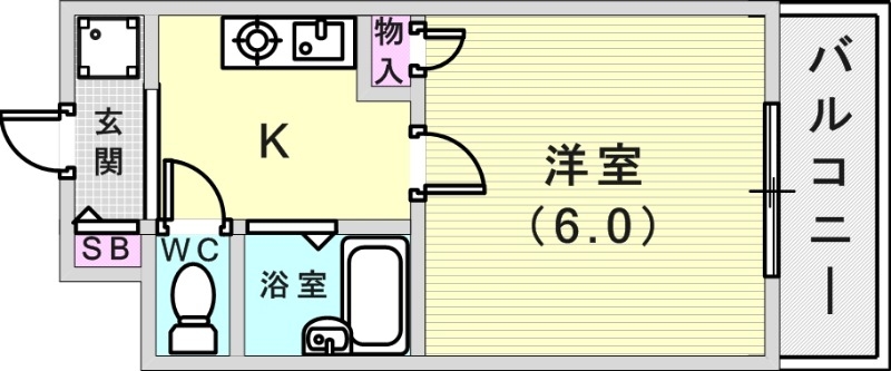 オーソドックスで使いやすい間取りです