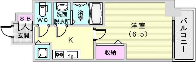 3点セパレートで少し広めの間取です！