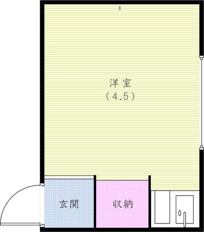 3階の間取り図