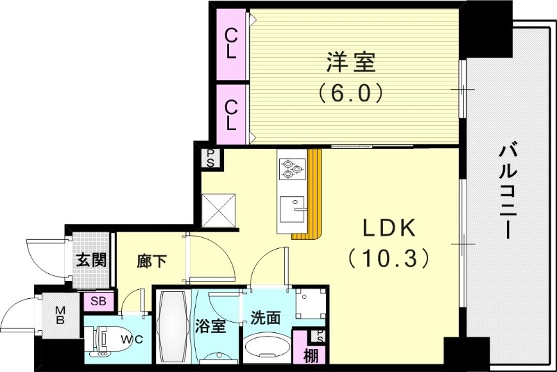 12階の間取り図