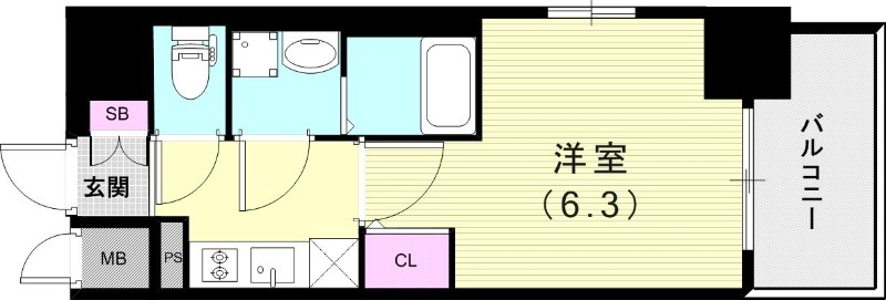 11階の間取り図