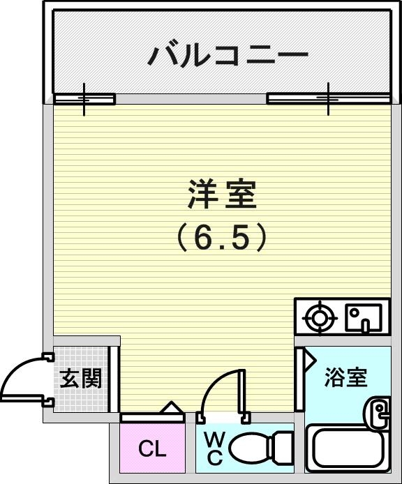 使いやすい間取りです。