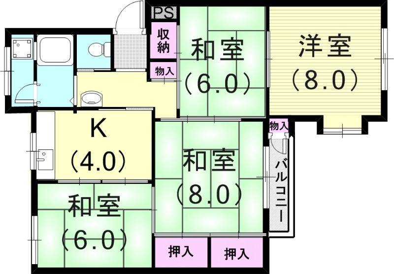 4K（75平米）モニター付きドアホン