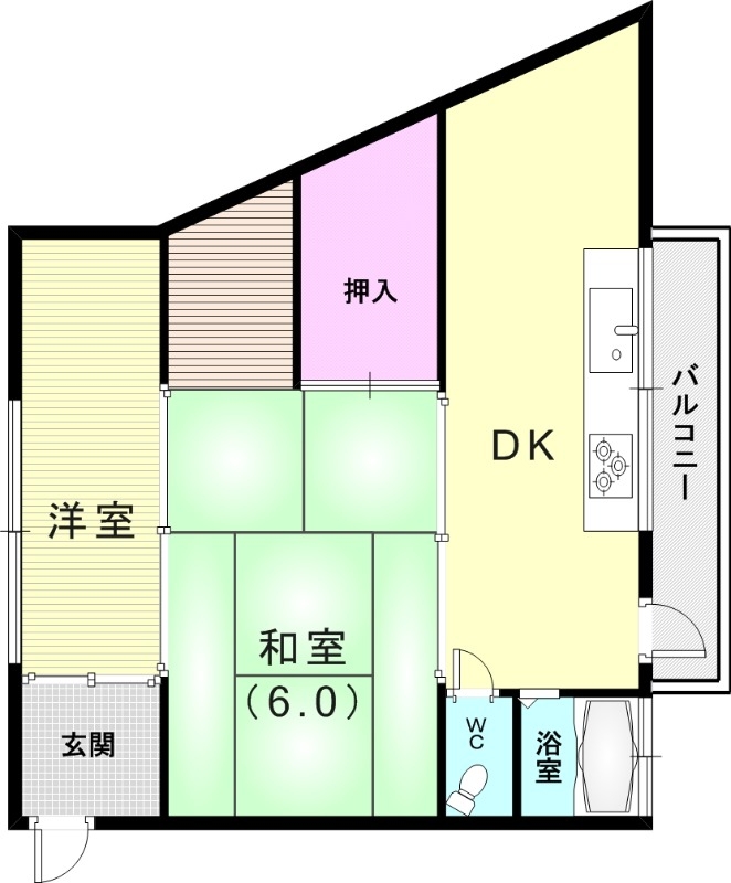 シンプルな住み心地を実感できる素敵な間取りになってます。