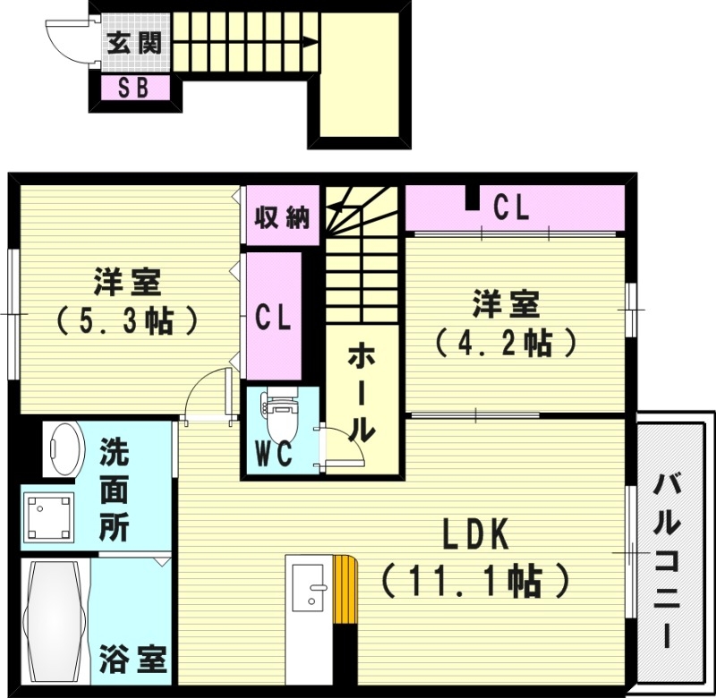 間取図