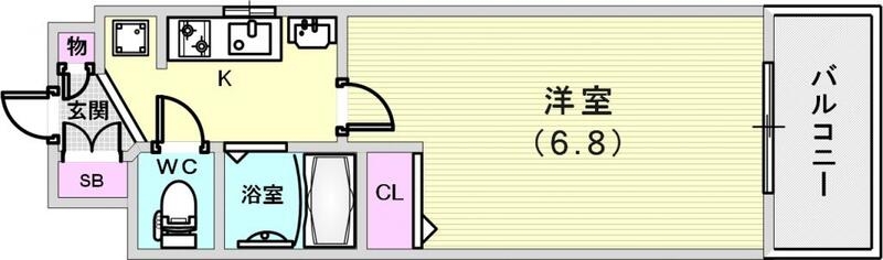 使いやすい間取です。