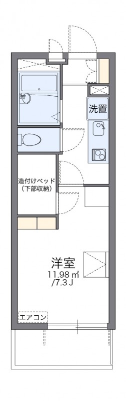代表的な間取のため実際の間取とは異なる場合があります