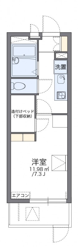 代表的な間取のため実際の間取とは異なる場合があります