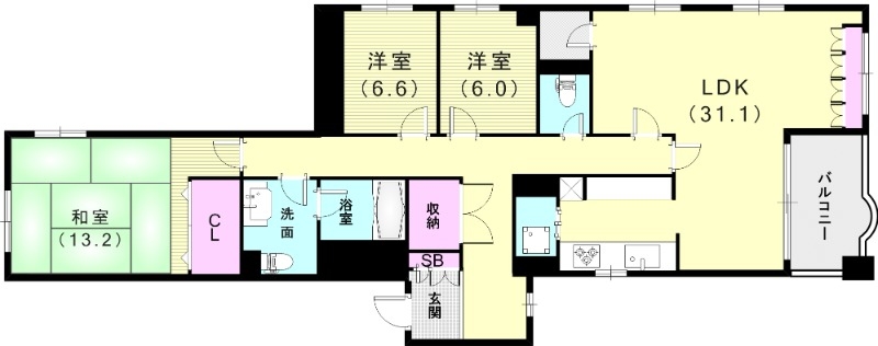 間取図