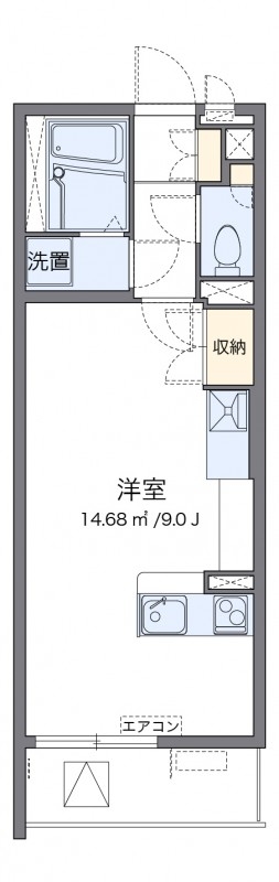 代表的な間取のため実際の間取とは異なる場合があります