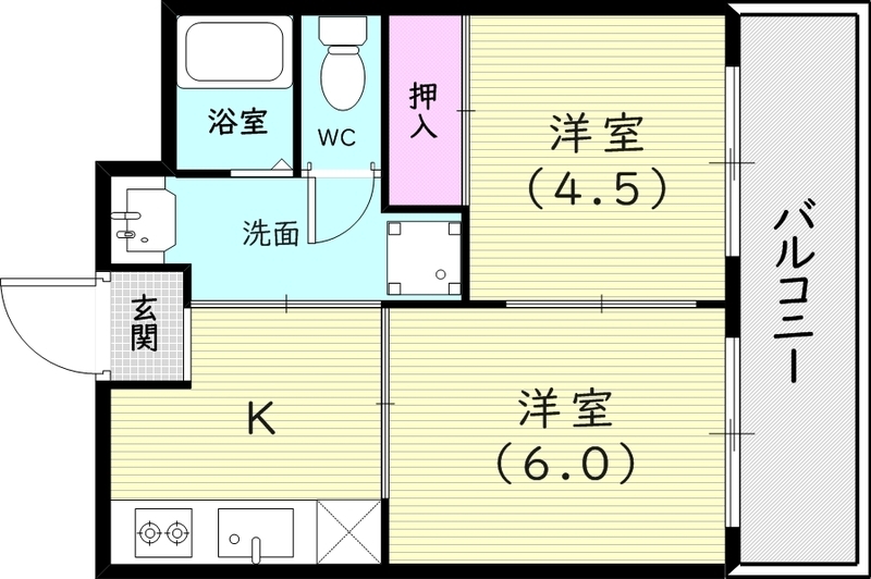 プライバシーを考慮した間取り