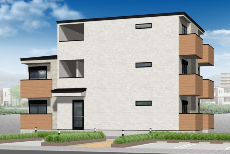 (仮称)La-Crea七松町二丁目の外観