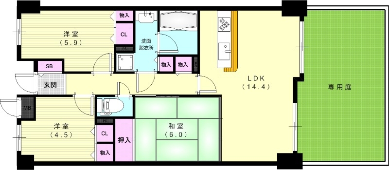 間取図