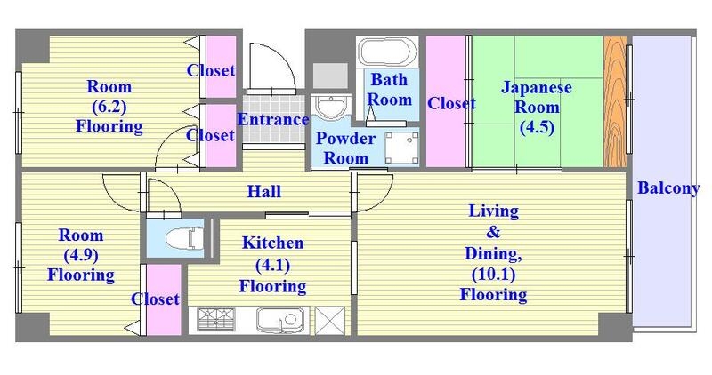 広々間取り、家族が増えてもあわてません