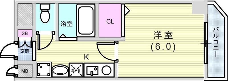 独立洗面台ありの3点セパ―レート。3駅利用可能な好立地です。