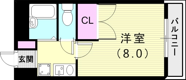 3階の間取り図
