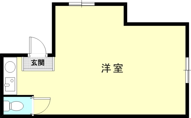 1階の間取り図