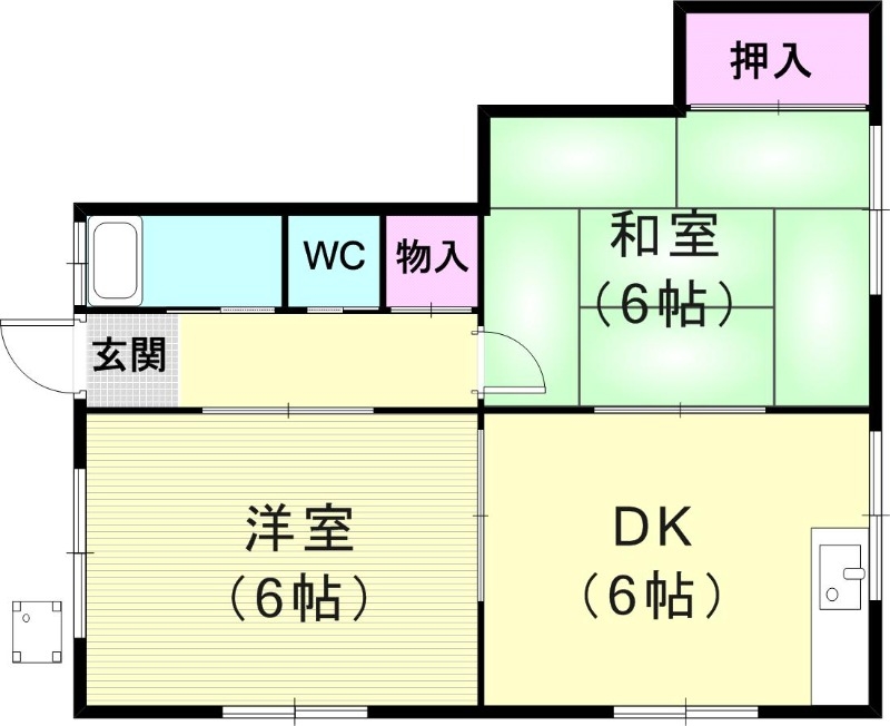 1階の間取り図