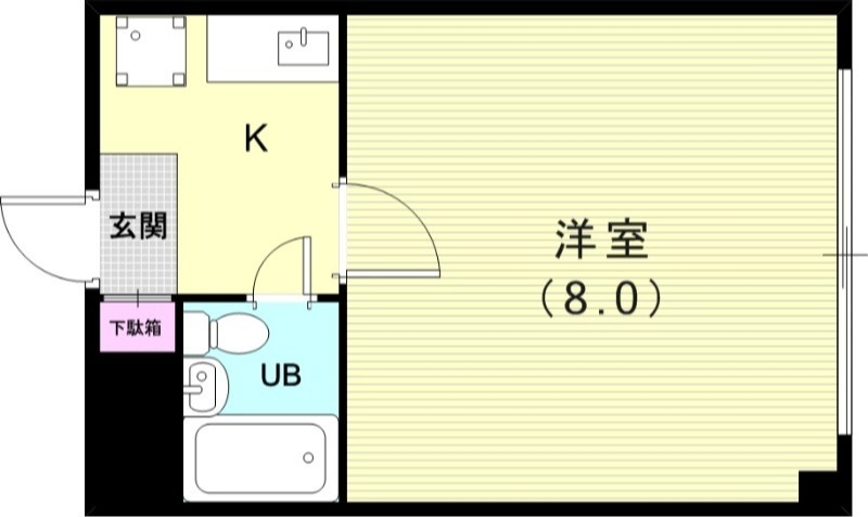 3階の間取り図