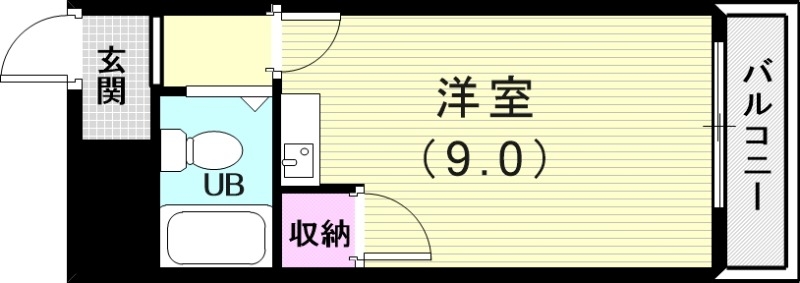 3階の間取り図