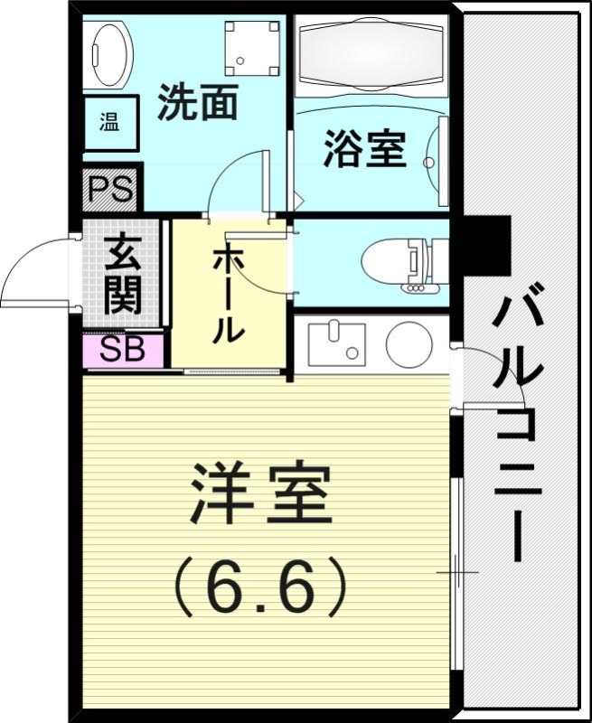 3階の間取り図