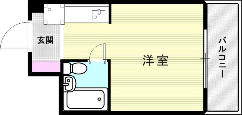 6階の間取り図