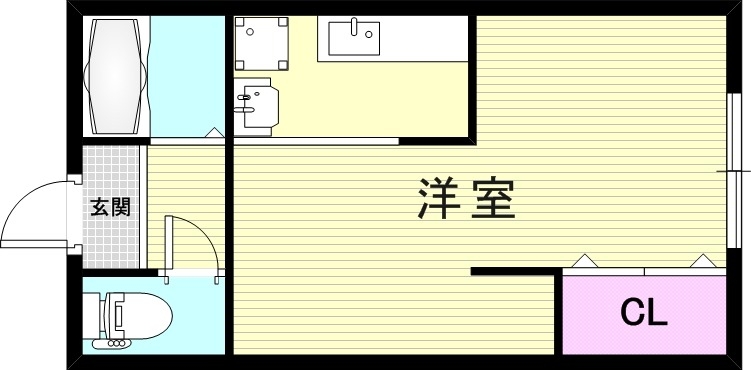 2階の間取り図