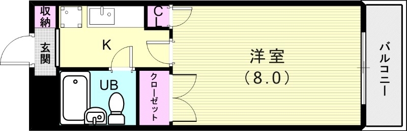 5階の間取り図