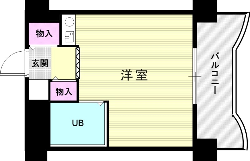 5階の間取り図