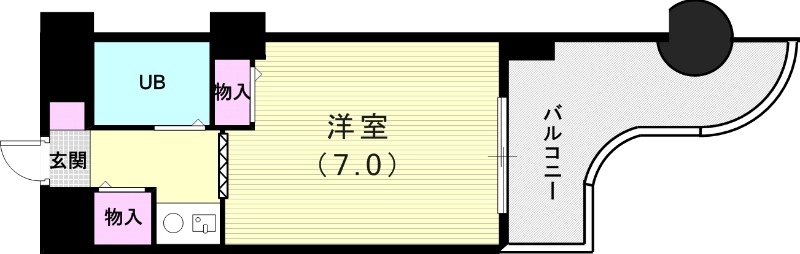 2階の間取り図