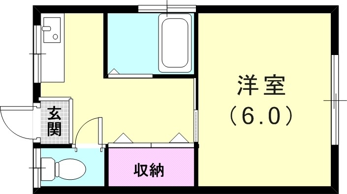 1階の間取り図