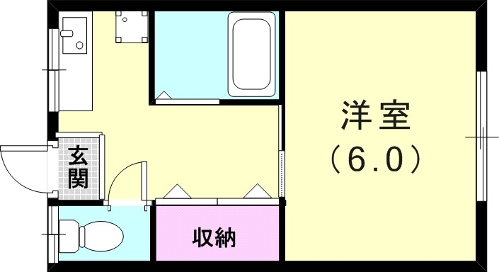 1階の間取り図