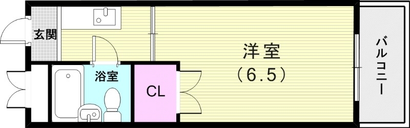 3階の間取り図