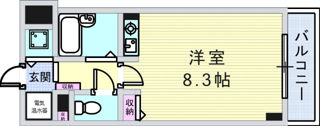 5階の間取り図