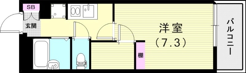 3階の間取り図