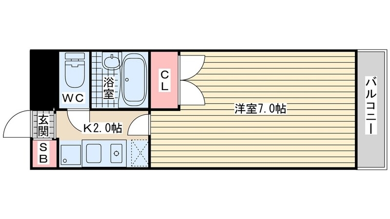 3階の間取り図