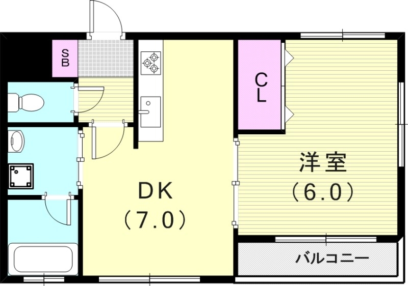 3階の間取り図