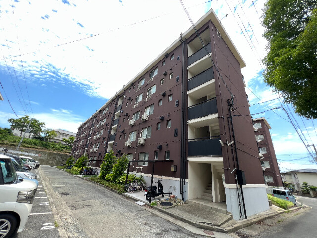 高津橋農住団地　D棟の外観