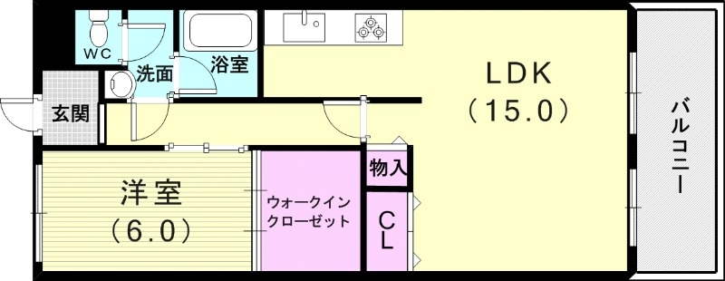 3階の間取り図